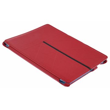 Ntech Rood Hoes geschikt voor iPad Apple iPad 2 / 3 /4 Stripe Case Extra Luxe Hoesje