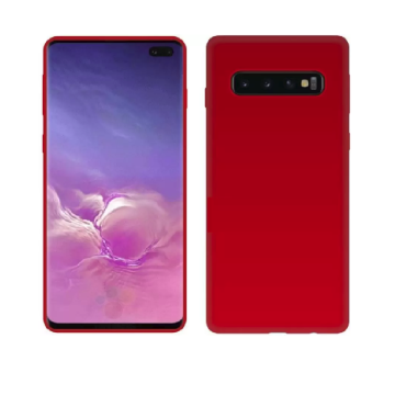 Ntech Samsung Galaxy S10+ (Plus) Rood TPU Back Cover Hoesje