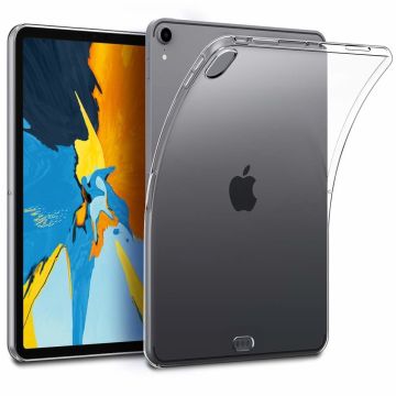 Ntech Hoes geschikt voor Apple iPad iPad Pro 11 Case Transparant SiliconenHoes geschikt voor iPadje - Back Cover