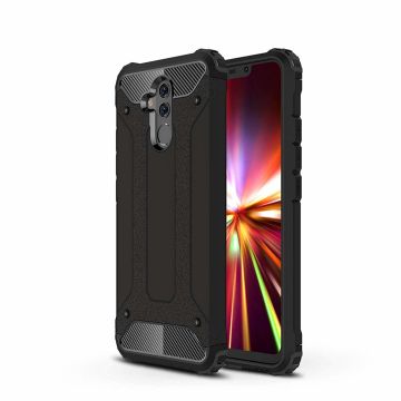 Ntech Huawei Mate 20 Lite Dual layer Armor Hoesje - Zwart