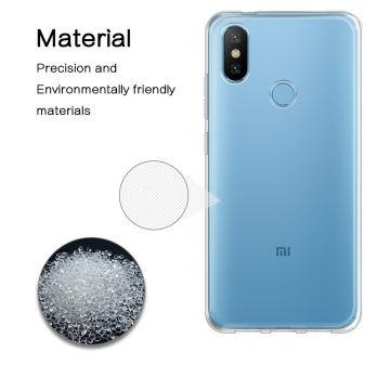 Ntech Xiaomi Mi A2 Transparant Hoesje / Crystal Clear TPU Case