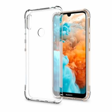 Ntech Huawei Y6 (2019) Transparant Anti Shock Back hoesje