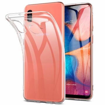 Ntech Samsung Galaxy A20e Transparant Hoesje / Crystal Clear TPU Case