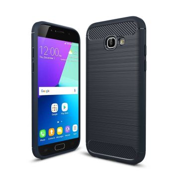Ntech Soft Brushed TPU Hoesje voor Samsung Galaxy A5 2017 - Matt Zwart
