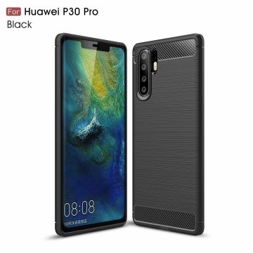 Ntech Soft Brushed TPU Hoesje voor Huawei P30 Pro - Matt Zwart
