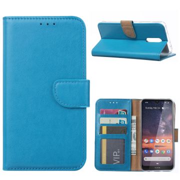 Ntech Nokia 3.2 Portemonnee Hoesje / Book Case Turquoise