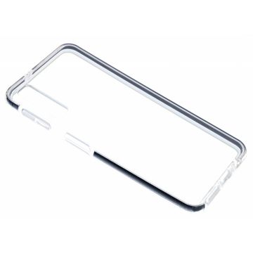 Ntech Samsung Galaxy A50 Zwart &Transparant Anti Shock Back hoesje