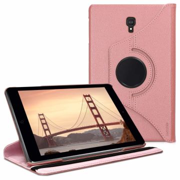Ntech Samsung Galaxy Tab A 8.0 (2017) T380 draaibaar Hoes - Rose Goud