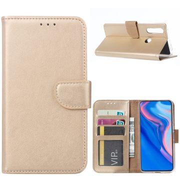 Ntech Huawei P Smart Z Portemonnee Hoesje / Book Case - Goud