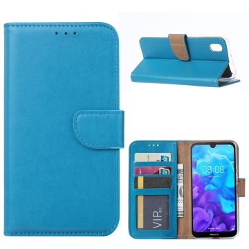 Ntech Huawei Y5 (2019) Portemonnee Hoesje / Book Case - Turquoise