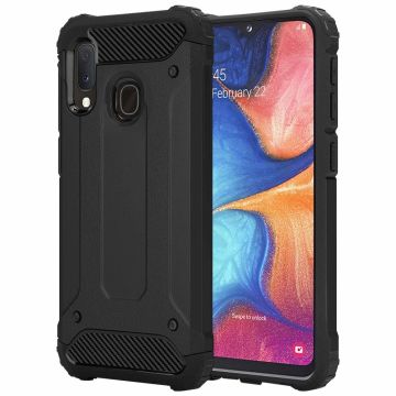Ntech Armor Hoesje - Samsung Galaxy A20e - Zwart