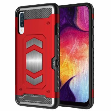 Ntech Luxe Armor Hoesje - Samsung Galaxy A50 - Rood