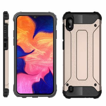 Ntech Samsung Galaxy A10 Armor hoesje - Goud