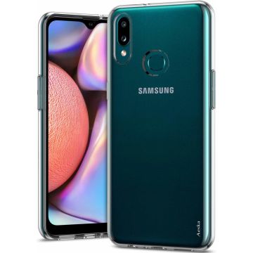 Ntech Samsung Galaxy A10s TPU Back Cover - Transparant
