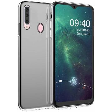 Ntech Samsung Galaxy A20s TPU Back Cover - Transparant