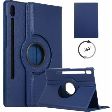 Samsung Galaxy Tab S6 360° Draaibare Hoes - Blauw Ntech