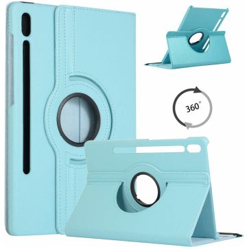 Samsung Galaxy Tab S6 360° Draaibare Hoes - Turquoise Ntech