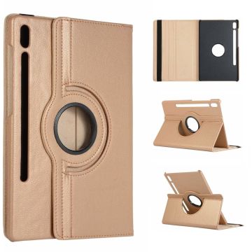 Samsung Galaxy Tab S6 360° Draaibare Hoes - Gold Ntech