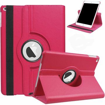 Hoes geschikt voor iPad 2021 / 2020 / 2019 (9e/8e/7e Generatie / 10.2 inch) 10.2" 360° draaibare Hoes - Pink