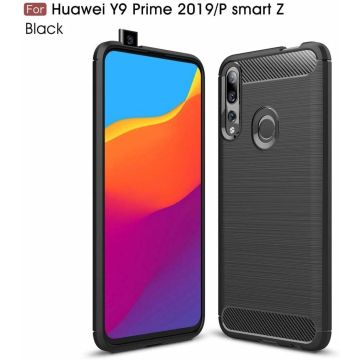 Huawei P Smart Z Hoesje Brushed TPU - Matt Zwart