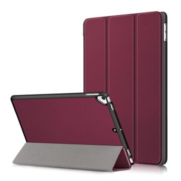 Hoes geschikt voor Apple iPad (2019/ 2020) 10.2 Smart Hoes Hard Case - Bordeaux
