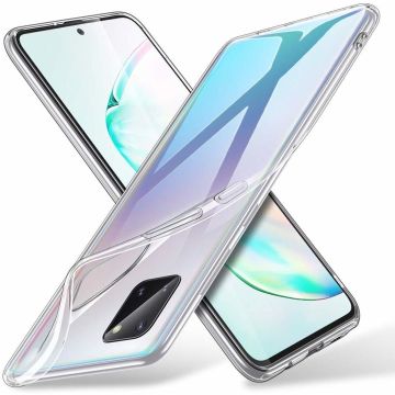 Samsung Galaxy Note 10 Lite Hoesje TPU Back Cover - Transparant