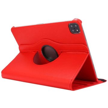 Hoes geschikt voor Apple iPad Pro 11 inch (2020) - 360° draaibaar Hoes - Rood