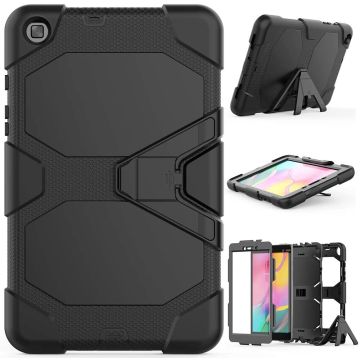 Samsung Galaxy Tab A (8 inch 2019) T290 Heavy Duty Case - Zwart