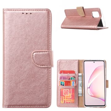 Samsung Galaxy A41 Portemonnee Hoesje - Rose Goud