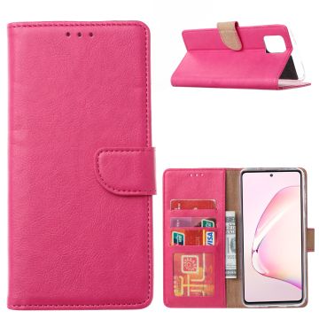 Samsung Galaxy A41 Portemonnee Hoesje - Pink