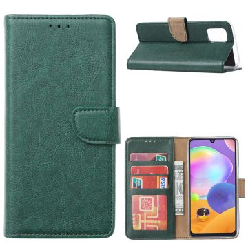 Samsung Galaxy A21S Hoesje / wallet Case Groen