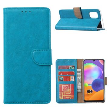 Samsung Galaxy A21S Hoesje / wallet Case Turquoise
