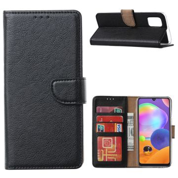 Samsung Galaxy A21S Hoesje / wallet Case Zwart