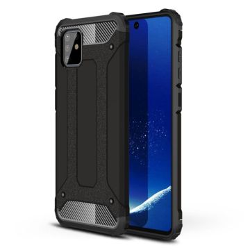 Samsung Galaxy Note 10 Lite Hybrid Armor Hoesje - Zwart