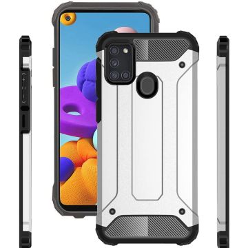 Samsung Galaxy A21S Rugged Hybrid Armor Hoesje - Zliver