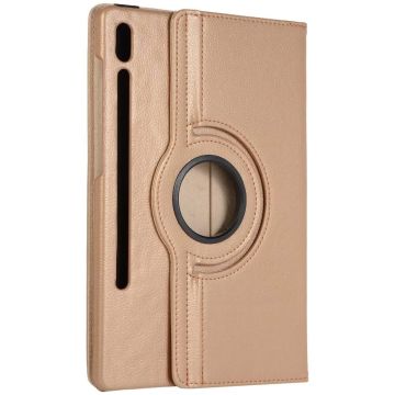 Samsung Galaxy Tab S7 2020 (SM-T870 T875) 360° Draaibare Hoes Goud