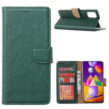 Samsung Galaxy A42 5G hoesje bookcase Groen - Galaxy A42 wallet case portemonnee hoes cover