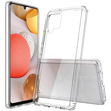 Samsung Galaxy A42 5G hoesje siliconen - A42 shock proof case - A42 transparant TPU hoesje