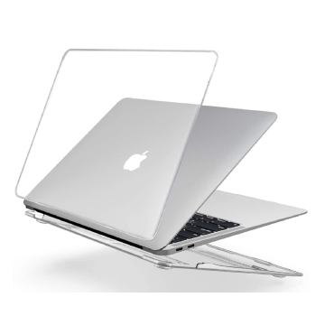 Macbook Pro case - Macbook pro hoes / Macbook Pro hard hoes 13 inch 2020 / 2019 / 2018 / 2017 / 2016 / A2289/A2251 / A1706A / 1708 - Laptop Cover Ntech - Transparant Clear
