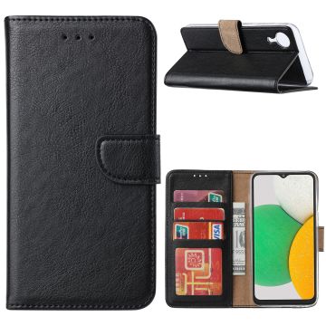 Samsung Galaxy A03 Core Hoesje Zwart – Samsung A03 Core hoesje – Samsung A03 Core case – A03 Core Bookcase - Ntech