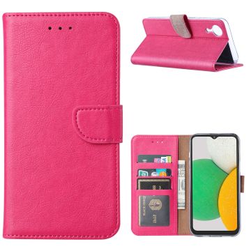 Samsung Galaxy A03 Core Hoesje Pink – Samsung A03 Core hoesje – Samsung A03 Core case – A03 Core Bookcase - Ntech