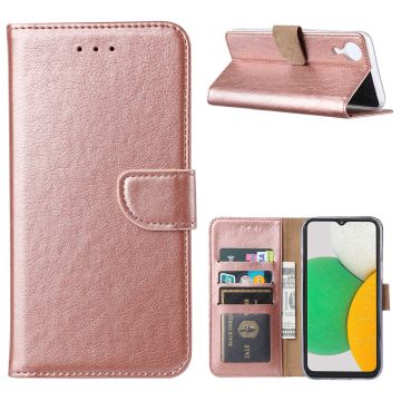 Samsung Galaxy A03 Core Hoesje Rose Goud – Samsung A03 Core hoesje – Samsung A03 Core case – A03 Core Bookcase - Ntech