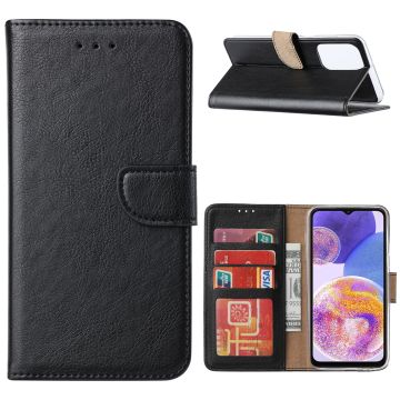 Samsung Galaxy A23 (4G) Hoesje Zwart – Samsung A23 (4G) hoesje – Samsung A23 (4G) case – A23 (4G) Bookcase - Ntech