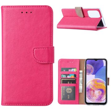 Samsung Galaxy A23 (4G) Hoesje Pink – Samsung A23 (4G) hoesje – Samsung A23 (4G) case – A23 (4G) Bookcase - Ntech