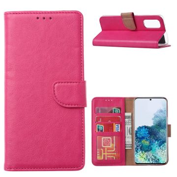 Samsung S20 FE 2022 Hoesje - Samsung Galaxy S20 FE 2022 Bookcase / Wallet case - Pink