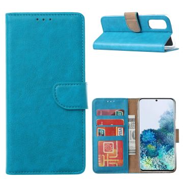 Samsung S20 FE 2022 Hoesje - Samsung Galaxy S20 FE 2022 Bookcase / Wallet case - Blauw