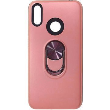 Hoesje Geschikt Voor Samsung Galaxy A10S hoesje Shockproof Armor case - back cover – TPU – Licht Roze