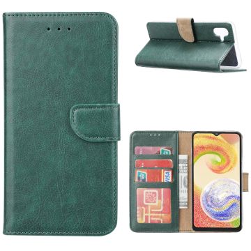 Samsung Galaxy A04 Hoesje met Pasjeshouder – Bookcase – groen