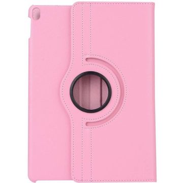 Apple iPad Pro 10.5 (2017) hoesje 360 Rotating hoesje Case + 4 in 1 Styuls Licht Roze
