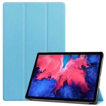 Lenovo Tab P11 Pro hoes - Lenovo Tab P11 Pro bookcase Licht Blauw - Trifold tablethoes smart cover - hoes lenovo tab P11 Pro 11.5 inch - Ntech